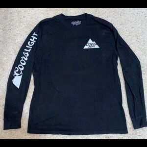 Black Coors Light T-shirt